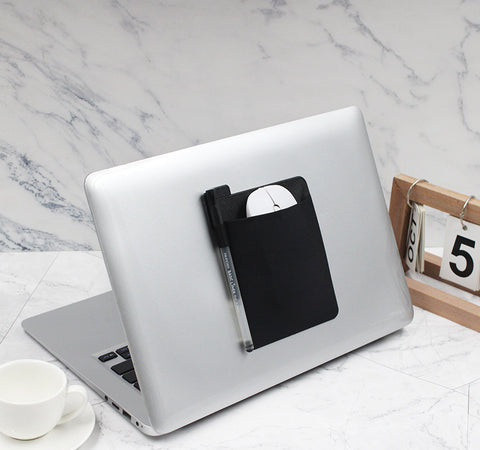 Self-Adhesive Laptop Back Pocket Pouch