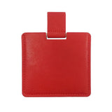 PU leather pocket size mirror