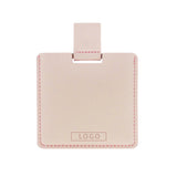 PU leather pocket size mirror