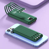 20000mAh PowerBank with Built In Cables