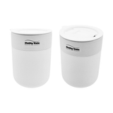 300ml Ceramic Mug with Silicone Sleeve and Lid