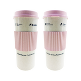 Insulating Wheat Straw Coffee Mug/Tumbler with Cup Sleeve