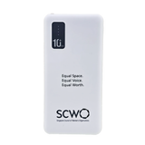 10000mAh Powerbank with 3 built in Cables