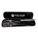 Stainless Steel 3-pcs Korean Cutlery Set