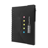 Multi Function Notebook with Pen coil