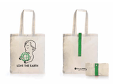 10oz Foldable Cotton Canvas Tote Bag
