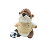 Soccer Themed Otter Plush Toy