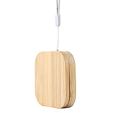 Square Bamboo 4-in-1 Charging Cable