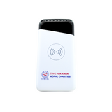 2 in 1 Function Wireless Charger + 10000mAh Powerbank with LED Screen Indicator