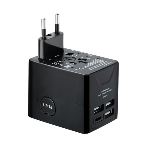 Travel Adaptor 3 USB+1 Type-C