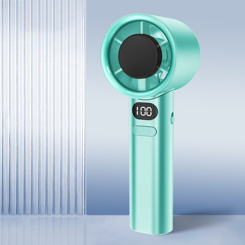 USB Rechargeable Mini Fan – Handheld with 120 Speed Settings