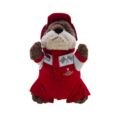 Otter Plush Toy with F1 Uniform