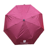 21" Auto Open/Close Foldable Umbrella with Black UV