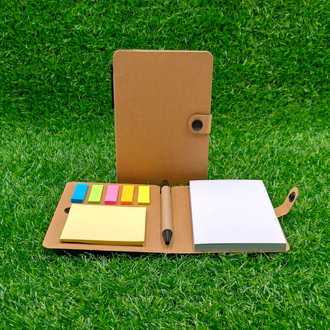Notebook with Post-It