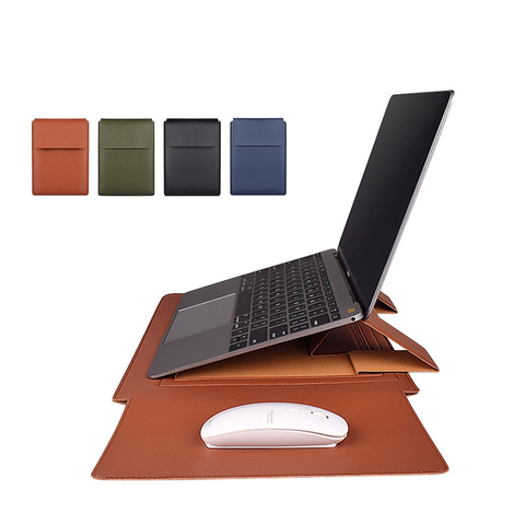 Leather Laptop Stand/Sleeve