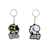 Customised Rubber Keychain