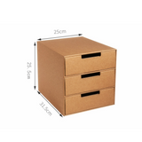 Kraft Drawer Storage Box