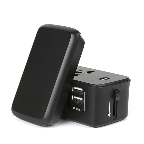 Multi-function Travel Adapter with Power Bank - YG Corporate Gift