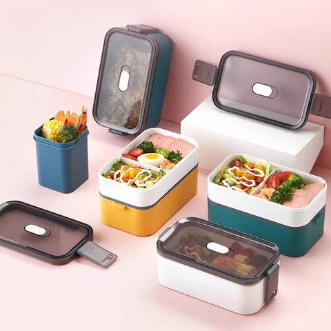 Microwaveable Lunch Box 1600ML (2 Tier)