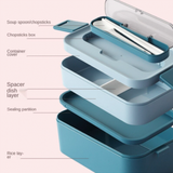 2 Layer Bento Lunch Box 1600ML - YG Corporate Gift