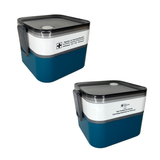 Microwaveable Lunch Box 1370ml ( 2 Tier)
