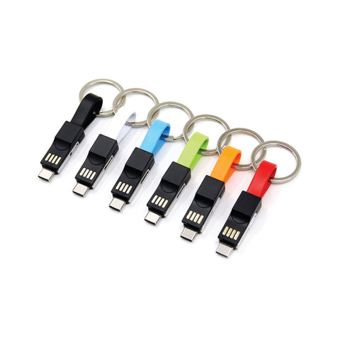 3 in 1 Magnetic Keychain USB Cable - YG Corporate Gift
