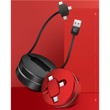 3 IN 1 RETRACTABLE DATA CHARGING IPHONE CABLE - YG Corporate Gift
