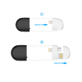 3 in 1 multi-function Storage Box Keychain Data Cable - YG Corporate Gift