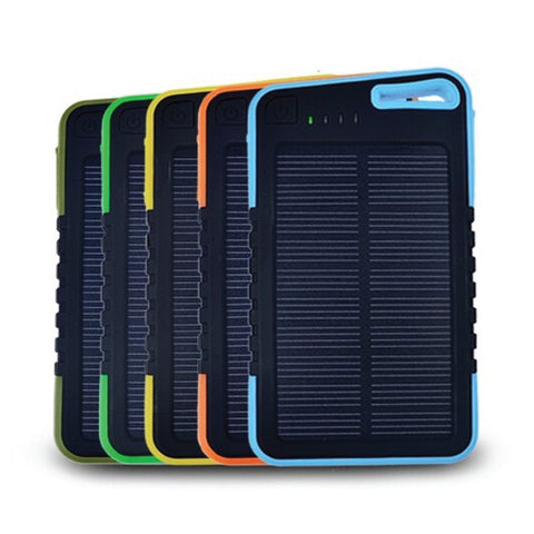 5000mAh Waterproof Solar Powerbank - YG Corporate Gift