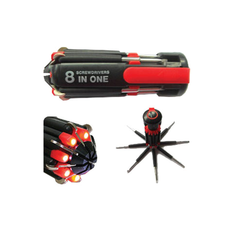8 in 1 Tool set with LED Light - YG Corporate Gift