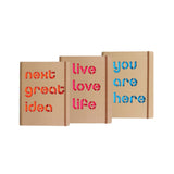 A5 Notebook Kraft with Elastic Band - YG Corporate Gift
