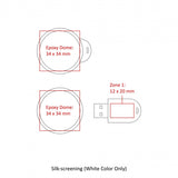 BND35 DEW, SILICONE USB MEMORY FLASH DRIVE/Thumb Drive - YG Corporate Gift