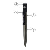 BND52 WAVE 2IN1 METAL USB MEMORY & BALLPEN - YG Corporate Gift