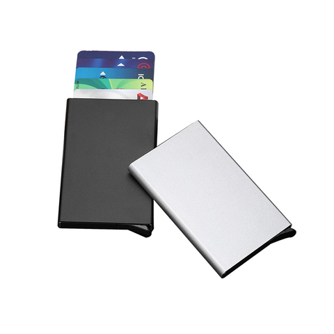 RFID Aluminium alloy credit card box - YG Corporate Gift