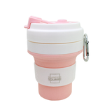 Collapsible Silicone Coffee Mug with Carabiner - YG Corporate Gift