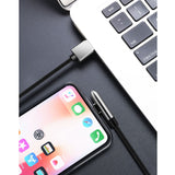 Bullet Zinc Alloy Elbow Data Charging Cable - YG Corporate Gift