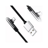 Bullet Zinc Alloy Elbow Data Charging Cable - YG Corporate Gift