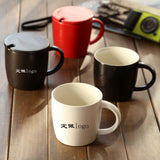 Coffee Mug with Spoon and Cover - YG Corporate Gift