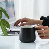 Coffee Mug with Spoon, Wooden Handle and Cover - YG Corporate Gift