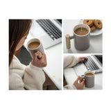 Coffee Mug with Spoon, Wooden handle and cover - YG Corporate Gift