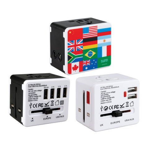 Color Printing USB Travel Adaptor - YG Corporate Gift