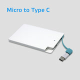Credit Card Powerbank 2500mAh - YG Corporate Gift