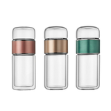 Double Wall Glass Tea Infuser - YG Corporate Gift