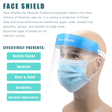 Face Shield with Blue Label - YG Corporate Gift