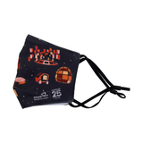 Ergonomic M-Mask with Adjustable Strap > BFE 99% Bacterial Filtration Efficiency (ASTM F2109-19)