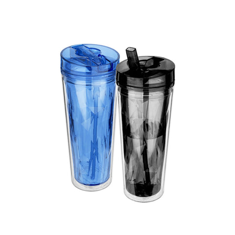 Hot & Cold Flip and Sip Geometric Tumbler - YG Corporate Gift