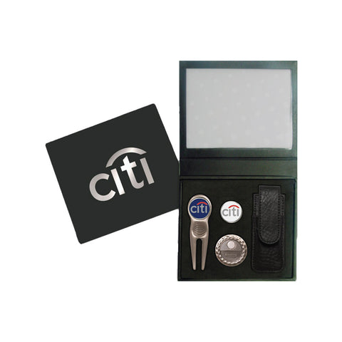 Golf Divot Tool & Hatclip with Pouch - YG Corporate Gift