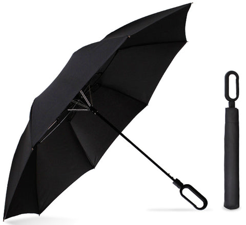 23" Foldable Umbrella with Carabiner Handle - YG Corporate Gift