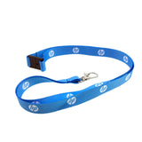 15mm Nylon Lanyard with Safety Clip, Metal Hook & Keyring - YG Corporate Gift