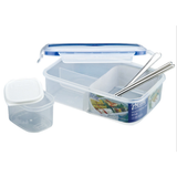 Three Grid PP Plastic Lunch Box - YG Corporate Gift